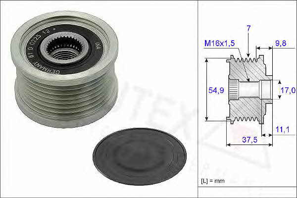 Autex 654804 Sprzęgło alternatora 654804: Dobra cena w Polsce na 2407.PL - Kup Teraz!