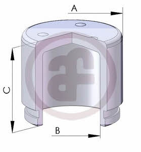 Autofren D025108 Front brake caliper piston D025108: Buy near me in Poland at 2407.PL - Good price!