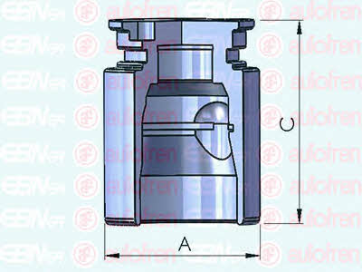 Autofren D025221 Rear brake caliper piston D025221: Buy near me at 2407.PL in Poland at an Affordable price!
