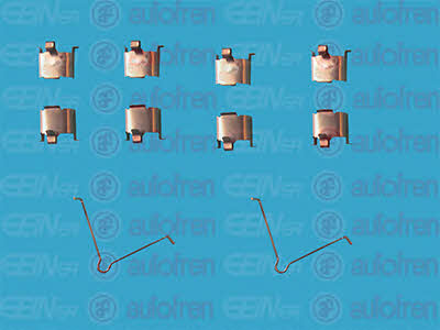 Autofren D42350A Mounting kit brake pads D42350A: Buy near me in Poland at 2407.PL - Good price!