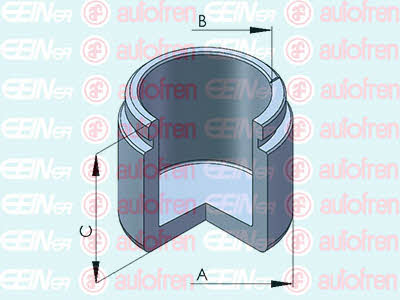 Autofren D025447 Bremssattelkolben vorne D025447: Kaufen Sie zu einem guten Preis in Polen bei 2407.PL!