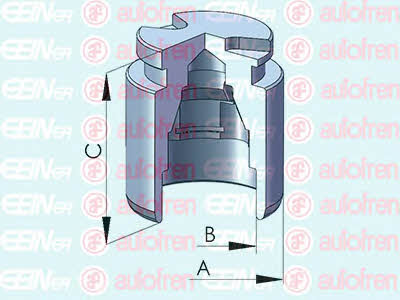 Autofren D025115 Rear brake caliper piston D025115: Buy near me in Poland at 2407.PL - Good price!