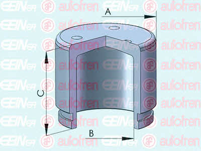 Autofren D025506 Front brake caliper piston D025506: Buy near me in Poland at 2407.PL - Good price!