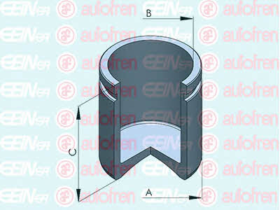 Autofren D025547 Brake caliper piston D025547: Buy near me in Poland at 2407.PL - Good price!