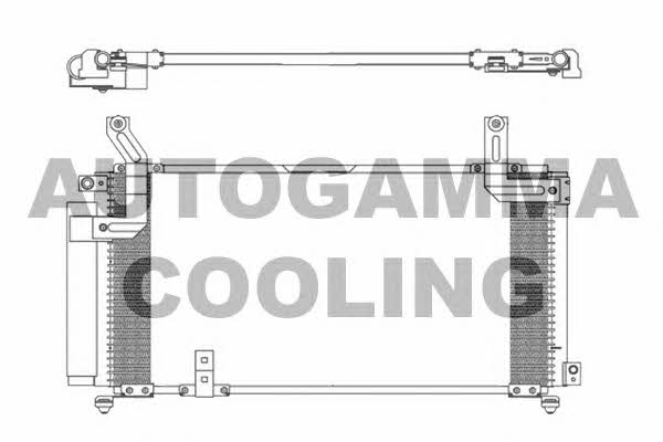 Autogamma 105972 Cooler Module 105972: Buy near me in Poland at 2407.PL - Good price!