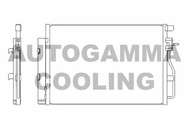 Autogamma 105976 Cooler Module 105976: Buy near me in Poland at 2407.PL - Good price!