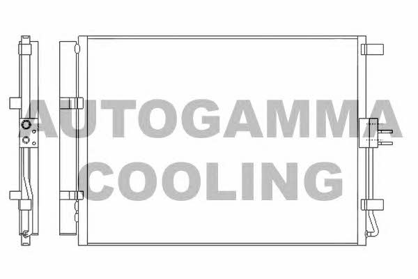 Autogamma 105980 Cooler Module 105980: Buy near me in Poland at 2407.PL - Good price!