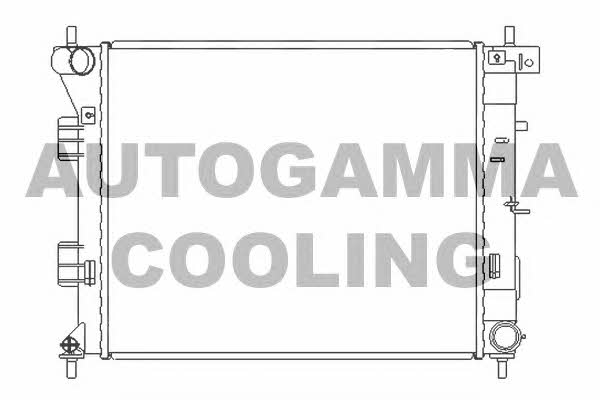 Autogamma 105988 Радіатор охолодження двигуна 105988: Приваблива ціна - Купити у Польщі на 2407.PL!