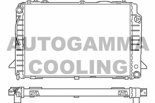 Autogamma 100051 Kühler motorkühlung 100051: Kaufen Sie zu einem guten Preis in Polen bei 2407.PL!