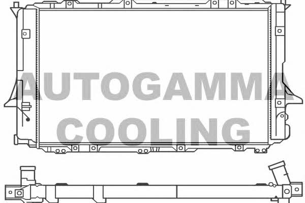 Autogamma 100059 Kühler motorkühlung 100059: Kaufen Sie zu einem guten Preis in Polen bei 2407.PL!