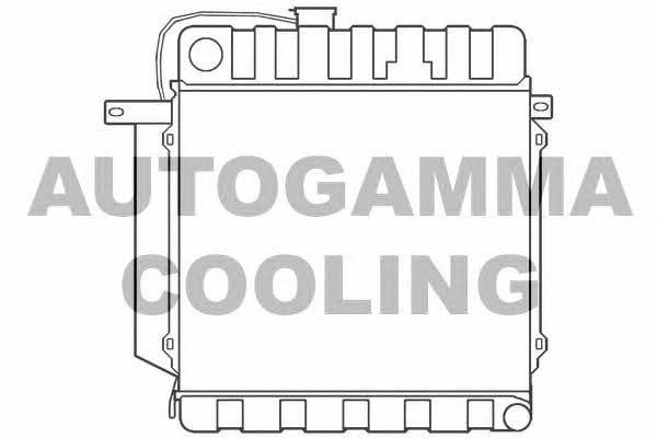 Autogamma 100082 Radiator, engine cooling 100082: Buy near me at 2407.PL in Poland at an Affordable price!