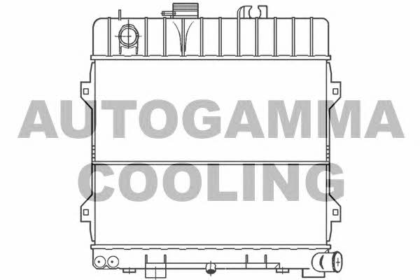 Autogamma 100092 Radiator, engine cooling 100092: Buy near me in Poland at 2407.PL - Good price!