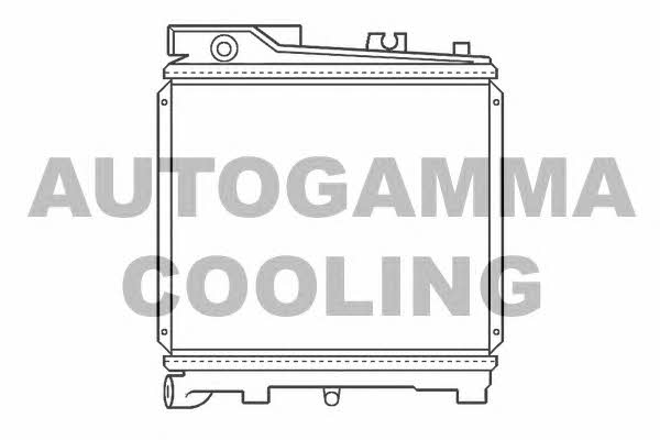 Autogamma 100095 Radiator, engine cooling 100095: Buy near me at 2407.PL in Poland at an Affordable price!