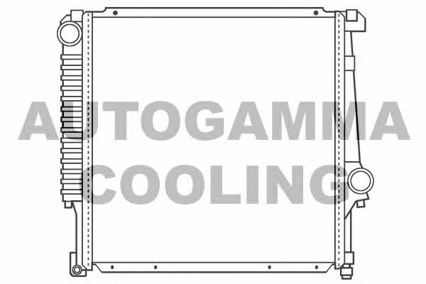 Autogamma 100099 Radiator, engine cooling 100099: Buy near me in Poland at 2407.PL - Good price!