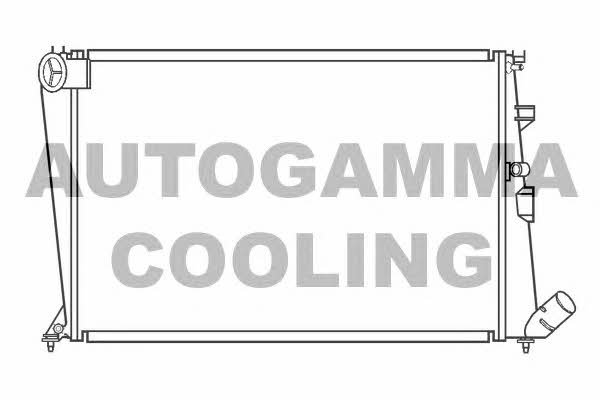 Autogamma 100201 Радиатор охлаждения двигателя 100201: Отличная цена - Купить в Польше на 2407.PL!