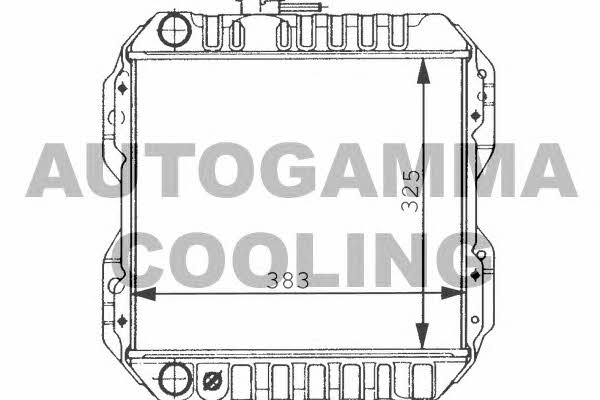 Autogamma 100241 Radiator, engine cooling 100241: Buy near me in Poland at 2407.PL - Good price!