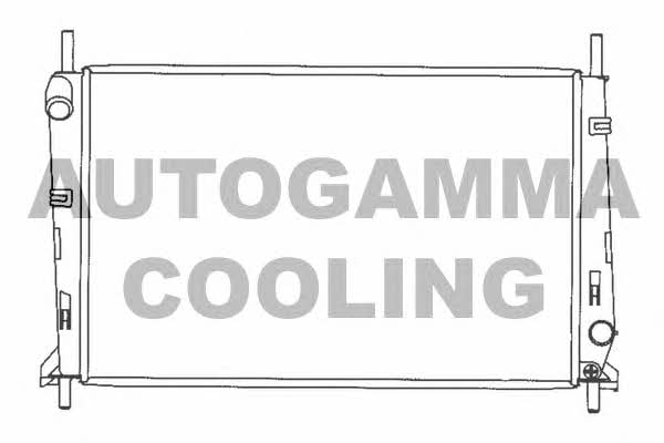 Autogamma 100370 Радиатор охлаждения двигателя 100370: Отличная цена - Купить в Польше на 2407.PL!