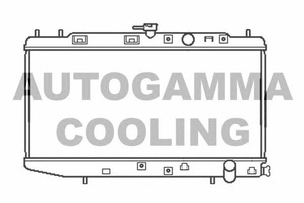 Autogamma 100413 Радіатор охолодження двигуна 100413: Приваблива ціна - Купити у Польщі на 2407.PL!