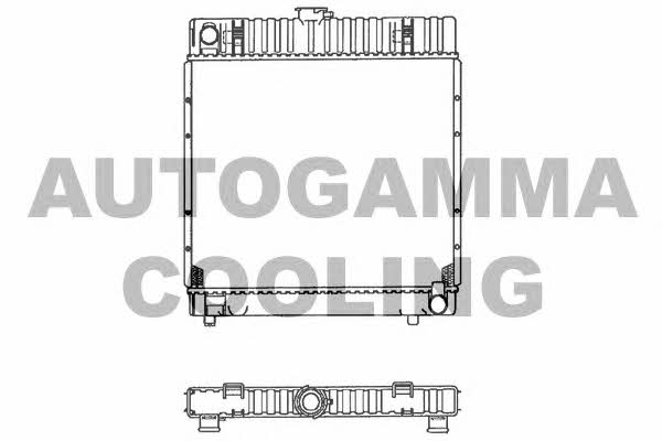 Autogamma 100527 Radiator, engine cooling 100527: Buy near me in Poland at 2407.PL - Good price!