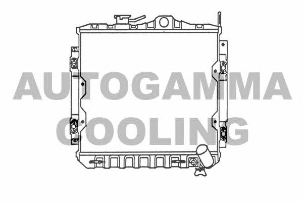 Autogamma 100568 Radiator, engine cooling 100568: Buy near me in Poland at 2407.PL - Good price!