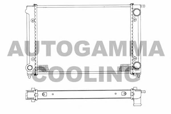 Autogamma 101054 Radiator, engine cooling 101054: Buy near me in Poland at 2407.PL - Good price!