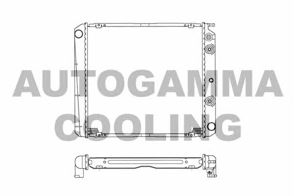 Autogamma 101093 Kühler motorkühlung 101093: Kaufen Sie zu einem guten Preis in Polen bei 2407.PL!