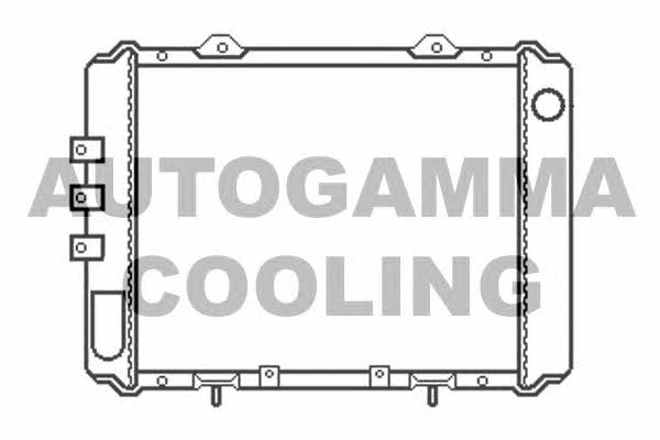Autogamma 100651 Радіатор охолодження двигуна 100651: Приваблива ціна - Купити у Польщі на 2407.PL!