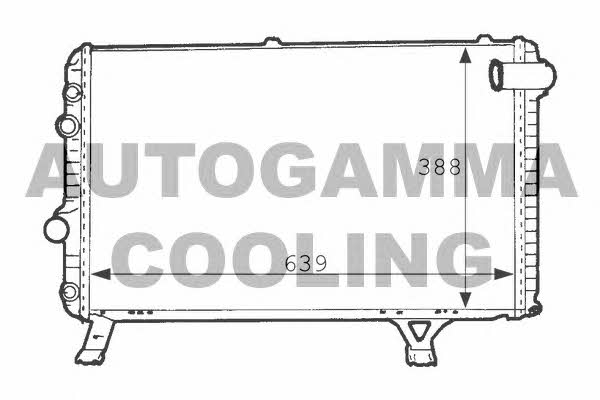 Autogamma 101236 Kühler motorkühlung 101236: Kaufen Sie zu einem guten Preis in Polen bei 2407.PL!