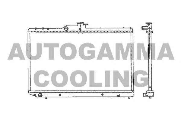 Autogamma 101277 Радіатор охолодження двигуна 101277: Приваблива ціна - Купити у Польщі на 2407.PL!