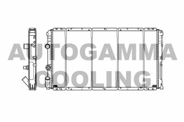 Autogamma 101461 Radiator, engine cooling 101461: Buy near me in Poland at 2407.PL - Good price!