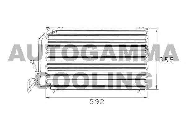 Autogamma 101574 Cooler Module 101574: Buy near me in Poland at 2407.PL - Good price!