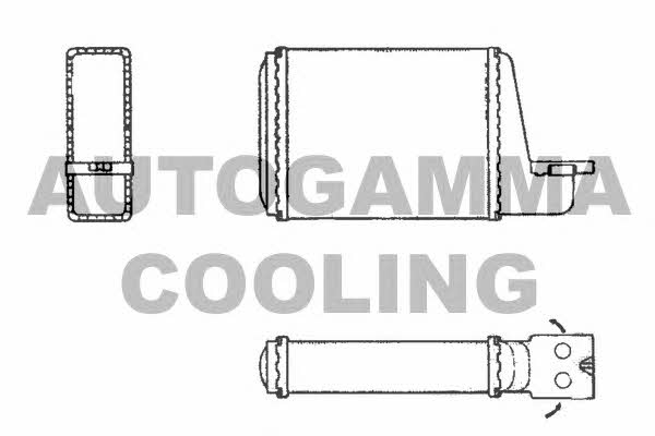 Autogamma 101626 Wärmetauscher, innenraumheizung 101626: Kaufen Sie zu einem guten Preis in Polen bei 2407.PL!