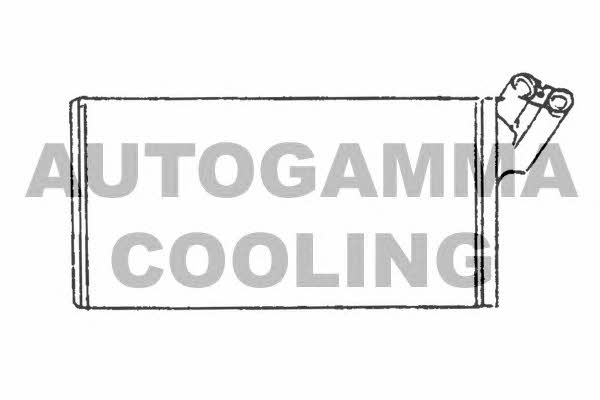 Autogamma 101681 Heat exchanger, interior heating 101681: Buy near me in Poland at 2407.PL - Good price!