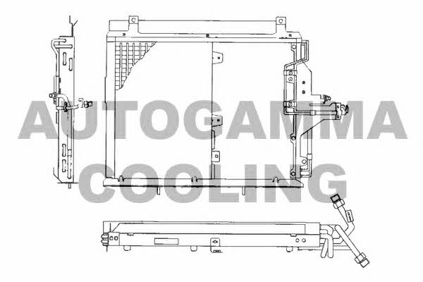 Autogamma 101696 Cooler Module 101696: Buy near me in Poland at 2407.PL - Good price!