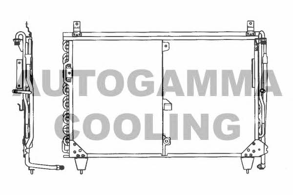 Autogamma 101704 Cooler Module 101704: Buy near me in Poland at 2407.PL - Good price!
