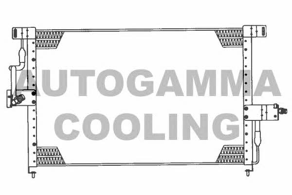 Autogamma 101711 Радиатор кондиционера (Конденсатор) 101711: Отличная цена - Купить в Польше на 2407.PL!