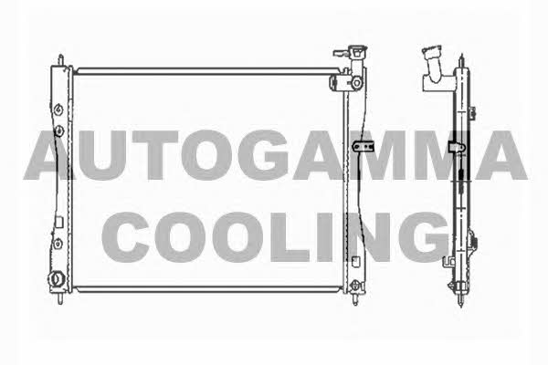 Autogamma 104418 Kühler motorkühlung 104418: Kaufen Sie zu einem guten Preis in Polen bei 2407.PL!