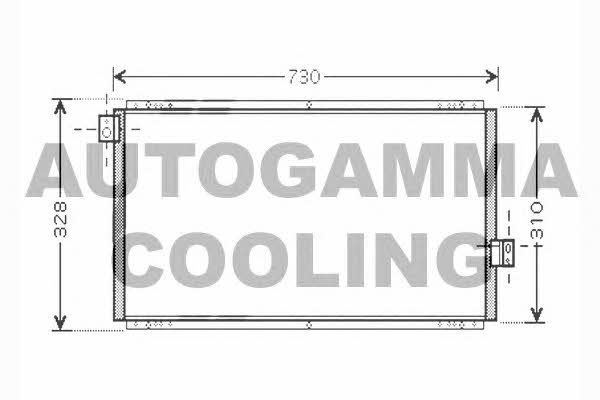 Autogamma 104448 Cooler Module 104448: Buy near me in Poland at 2407.PL - Good price!