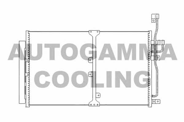 Autogamma 104450 Радиатор кондиционера (Конденсатор) 104450: Отличная цена - Купить в Польше на 2407.PL!