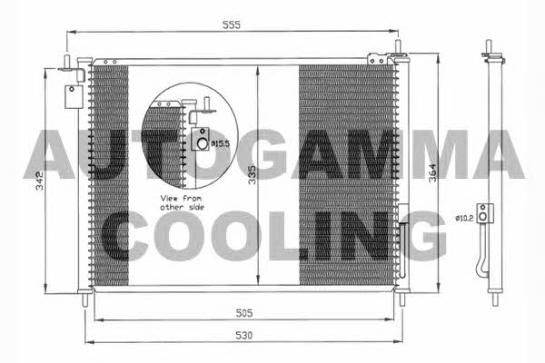 Autogamma 104454 Cooler Module 104454: Buy near me in Poland at 2407.PL - Good price!
