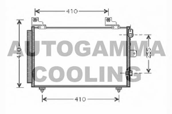 Autogamma 104466 Cooler Module 104466: Buy near me in Poland at 2407.PL - Good price!