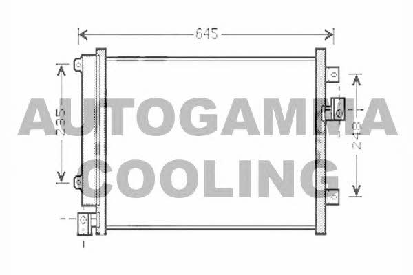 Autogamma 104469 Cooler Module 104469: Buy near me in Poland at 2407.PL - Good price!