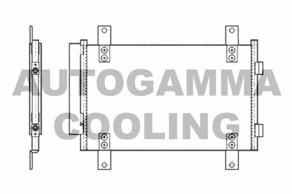 Autogamma 104482 Cooler Module 104482: Buy near me in Poland at 2407.PL - Good price!