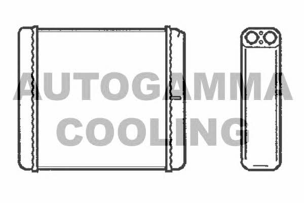 Autogamma 101771 Радиатор отопителя салона 101771: Отличная цена - Купить в Польше на 2407.PL!
