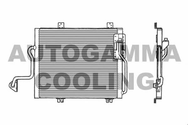 Autogamma 101789 Радіатор кондиціонера (Конденсатор) 101789: Приваблива ціна - Купити у Польщі на 2407.PL!