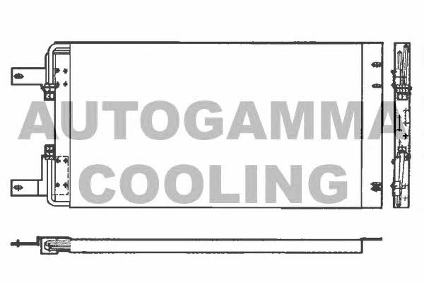Autogamma 101825 Cooler Module 101825: Buy near me in Poland at 2407.PL - Good price!
