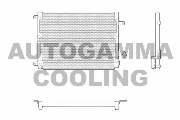 Autogamma 101830 Радиатор кондиционера (Конденсатор) 101830: Отличная цена - Купить в Польше на 2407.PL!