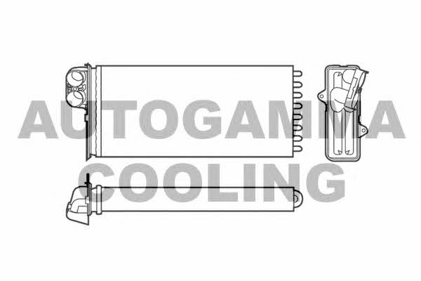 Autogamma 101975 Heat exchanger, interior heating 101975: Buy near me in Poland at 2407.PL - Good price!