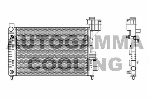 Autogamma 102000 Kühler motorkühlung 102000: Kaufen Sie zu einem guten Preis in Polen bei 2407.PL!