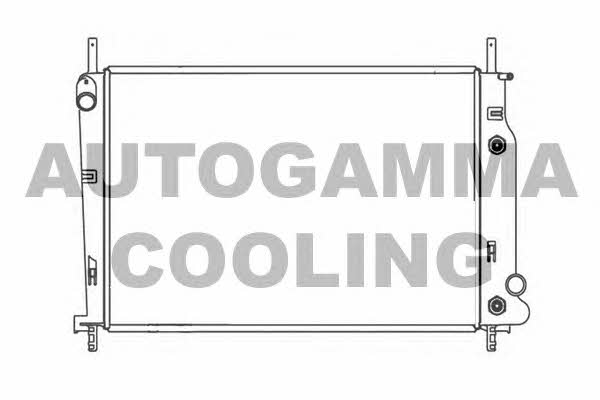 Autogamma 102069 Радіатор охолодження двигуна 102069: Приваблива ціна - Купити у Польщі на 2407.PL!